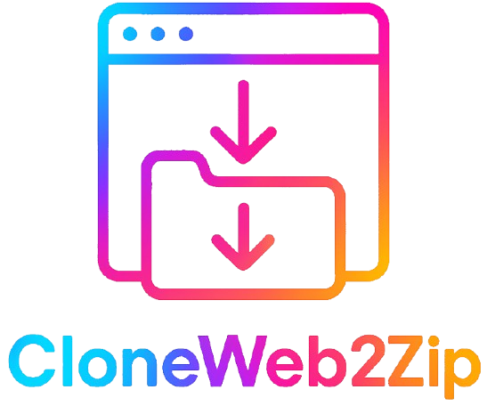 CloneWeb2Zip logo - cloneweb.online